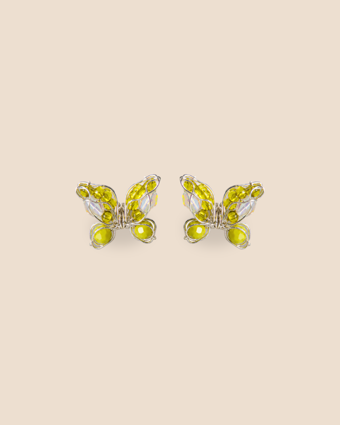Mariposa Mini Yellow Earrings