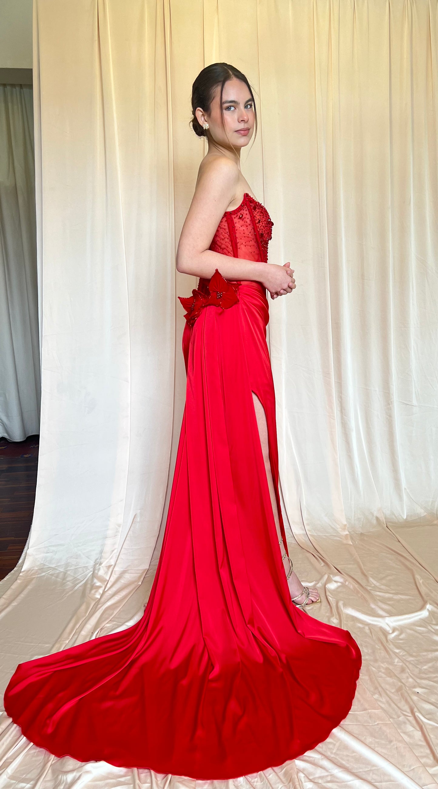 Overskirt Bea Red